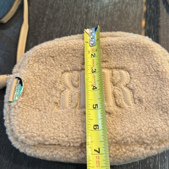 River Island ASOS London brand cross body terry bag with chain detail. NWOT - Picture 11 of 12